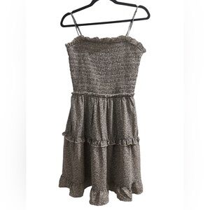 Sienna Sky Spaghetti Strap Smocked Mini Dress